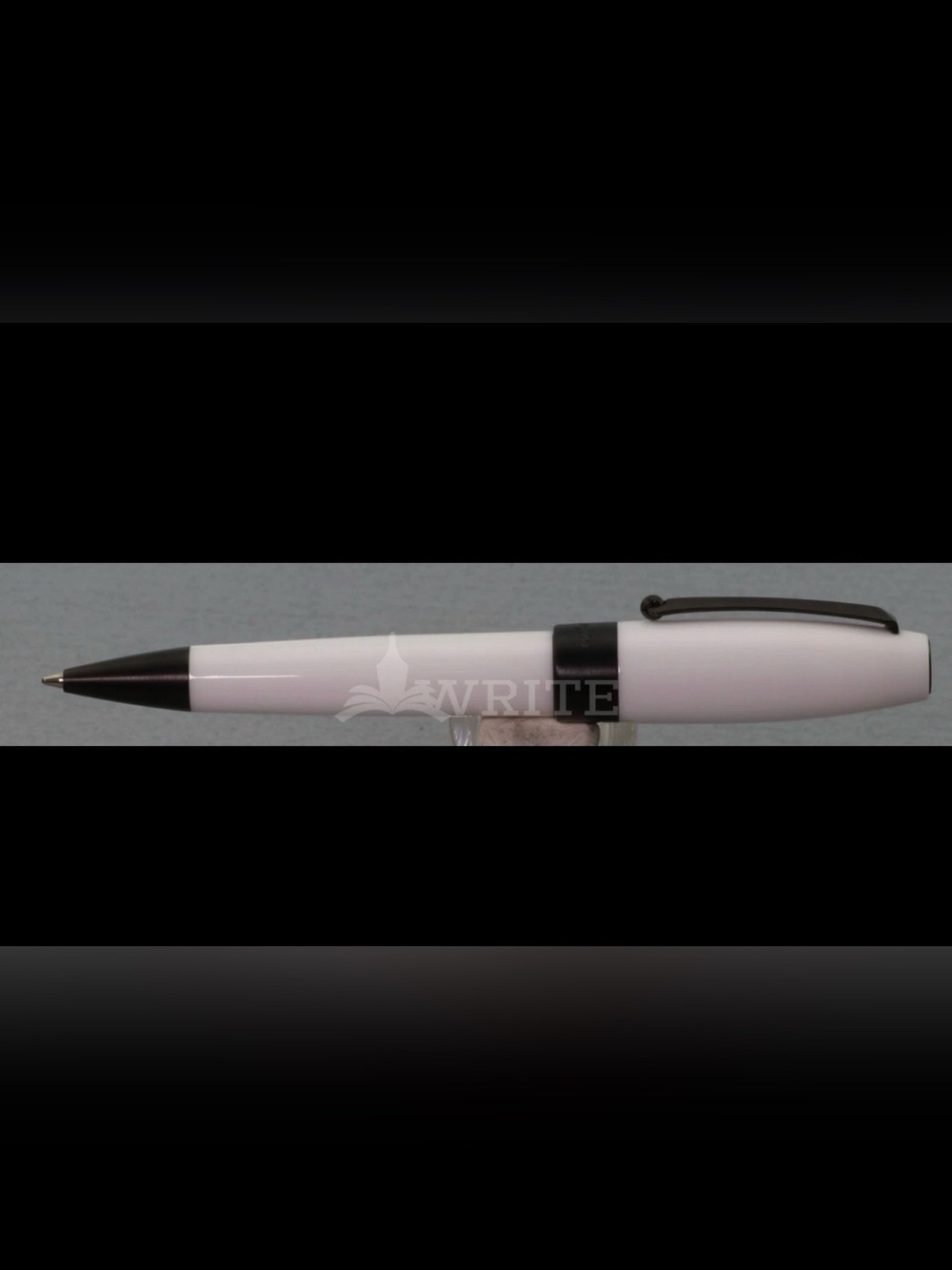 NEW Montegrappa Fortuna White/Ruthenium Ballpoint Pen – Made in Italy – Boxed - Picture 4 of 8